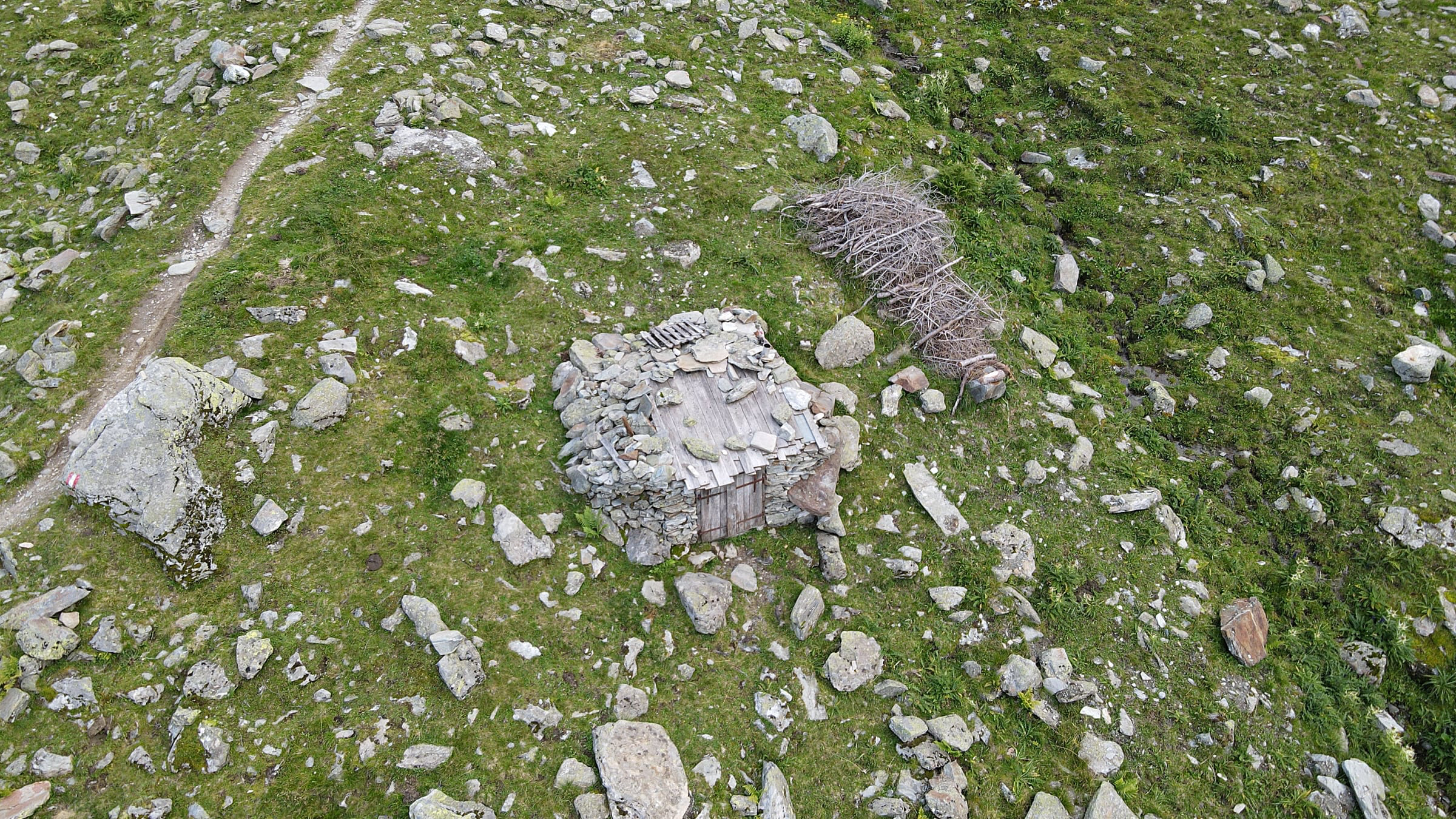 Arnolds J&auml;gerh&uuml;tte hinter der Golz